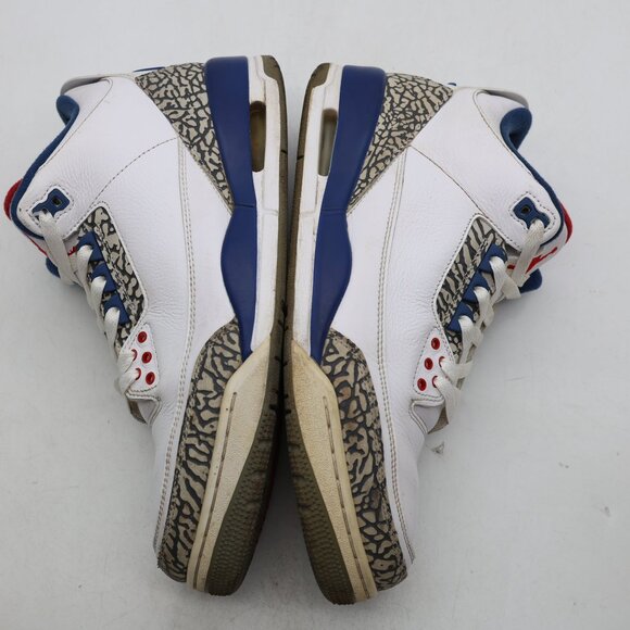 Nike Air Jordan 3 Retro OG Mid True Blue 2016 Men's US Size 10.5 Sneakers - Picture 8 of 12